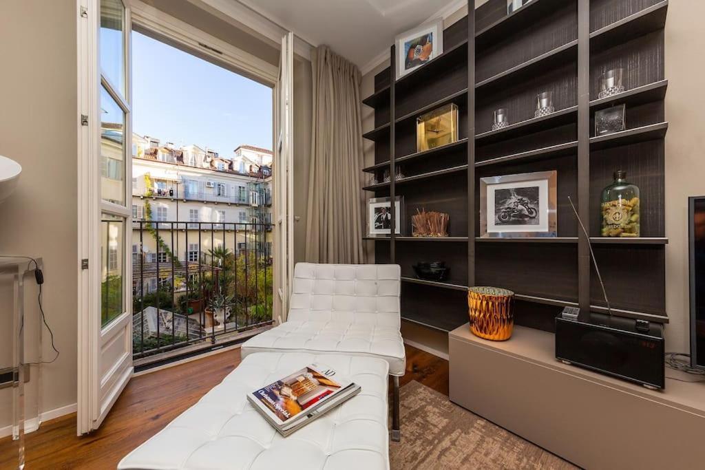 Splendido Appartamento In Piazza San Carlo Turin Exterior foto